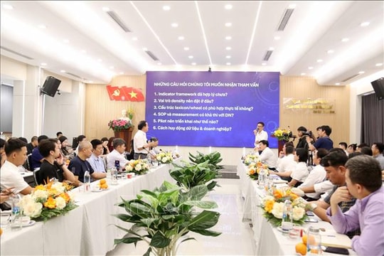 Tham vấn xây dựng khung tiêu chuẩn chất lượng tự nguyện cho cà phê Robusta Việt Nam