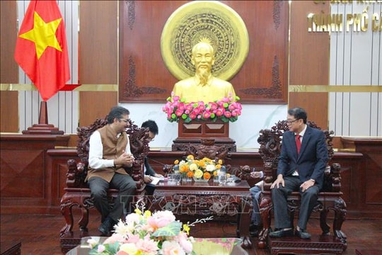 Mở rộng cơ hội hợp tác đầu tư giữa Cần Thơ và đối tác Ấn Độ