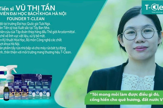 Nữ Tiến sĩ khởi nghiệp bền vững, đưa khoa học môi trường vào cuộc sống