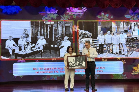 Tri ân Chủ tịch Tôn Đức Thắng, lan tỏa tinh thần người thợ yêu nước