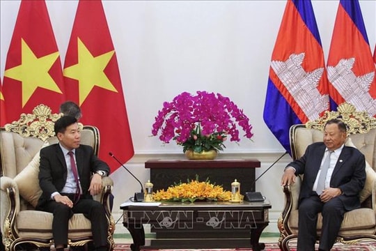 Thắt chặt quan hệ hợp tác, hữu nghị Việt Nam-Campuchia