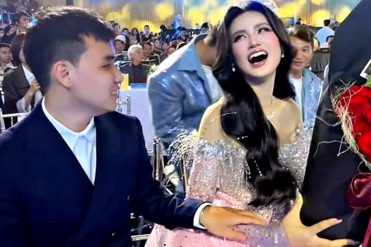 Bạn trai cổ vũ Ý Nhi tại Miss World Vietnam 2025