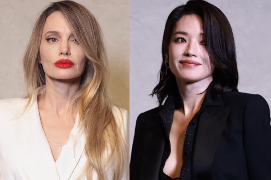 Thư Kỳ khoe sắc bên Angelina Jolie
