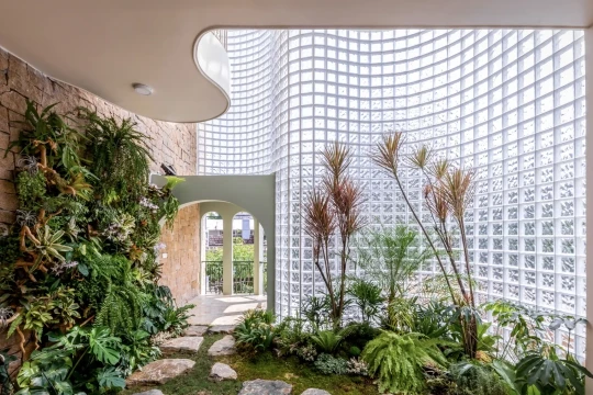 Gạch kính - xu hướng vật liệu tạo điểm nhấn cho nhà ở