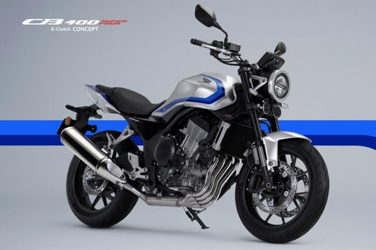 Honda CB400 Super Four E-clutch Concept lộ diện