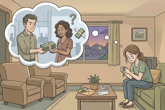 Chồng lén lấy tiền tôi cực khổ buôn bán mang đi cho nhân tình