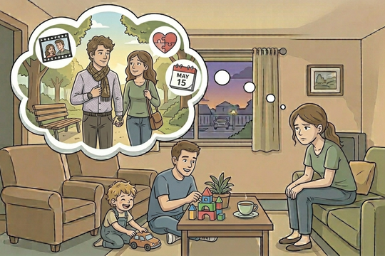 Bạn trai cũ muốn 'nối lại tình xưa' dù cả hai đã có gia đình