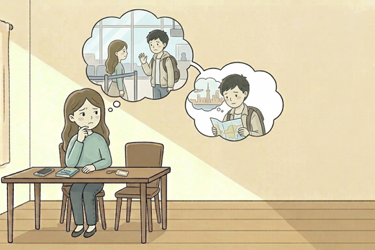 Bạn trai muốn tôi chờ trong khi anh đi du học