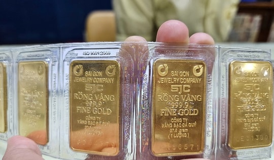 Sáng 30-3, giá vàng miếng, nhẫn trơn tại Bảo Tín Minh Châu, Bảo Tín Mạnh Hải giảm tiếp