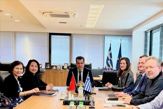 Tăng cường hợp tác Việt Nam - Hy Lạp trong lĩnh vực lao động