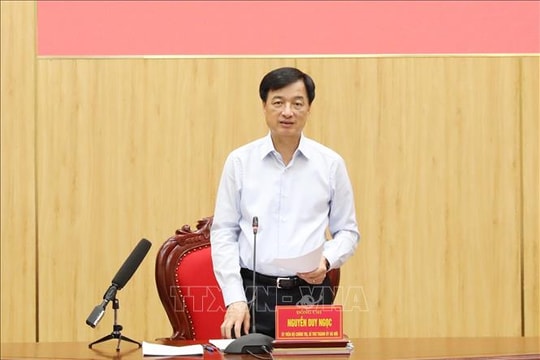 Thông qua dự thảo Báo cáo kết quả kiểm tra, giám sát đợt 1 đối với Ban Thường vụ Tỉnh ủy Ninh Bình