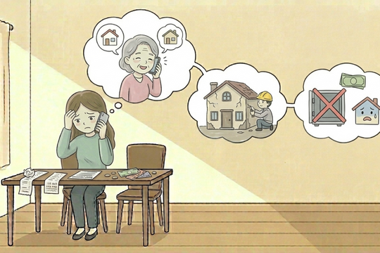 Mẹ chồng nhờ chúng tôi vay hộ 300 triệu đồng để sửa nhà