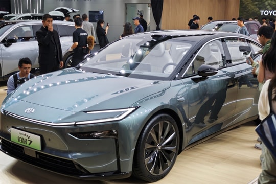 Ôtô điện Toyota công nghệ Trung Quốc hút khách