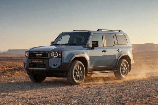 Toyota Land Cruiser 2026 - bản mới cho thị trường châu Âu
