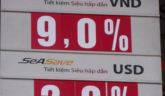 Lãi suất tiết kiệm ngân hàng tăng cao