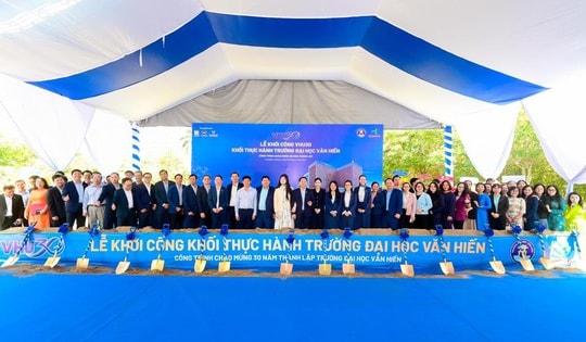 Trường Đại học Văn Hiến khởi công Khối Thực hành VHU30