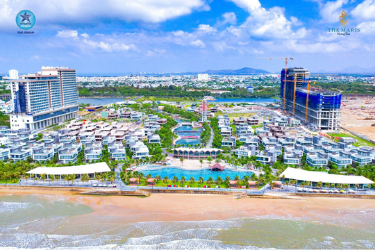 Tiến độ thực tế tại The Maris Vũng Tàu minh chứng tiềm lực của TDG Group