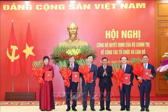 Hội nghị công bố Quyết định chuyển giao 5 cơ quan sang là đơn vị sự nghiệp của Ban Chấp hành Trung ương Đảng
