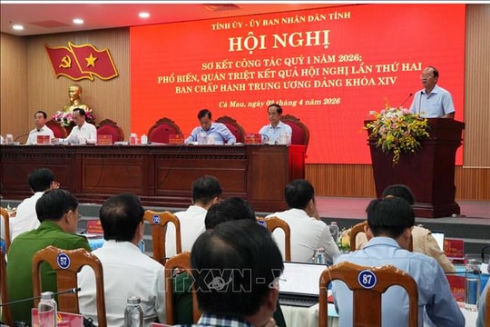 Cà Mau khắc phục khó khăn phấn đấu đạt tăng trưởng 2 con số