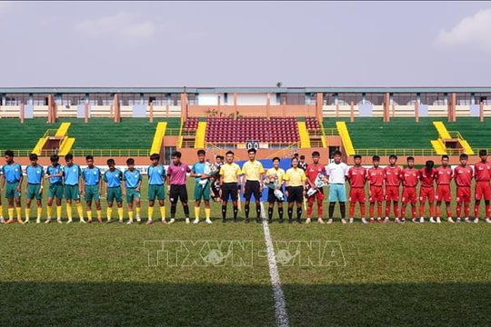 Khởi tranh Giải Bóng đá vô địch U15 quốc gia 2026