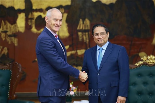 Thủ tướng Phạm Minh Chính tiếp Giám đốc Đại học RMIT, Australia