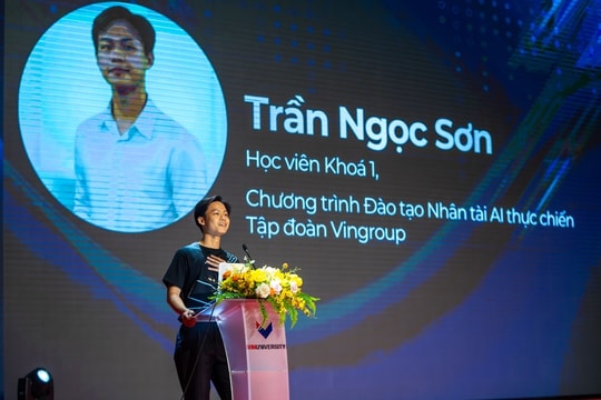 Khai giảng khóa đầu tiên chương trình đào tạo 20.000 nhân tài AI