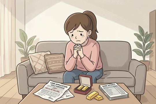 Chồng vay chị gái 100 triệu đồng 'lướt sóng' vàng rồi cấm tôi cằn nhằn