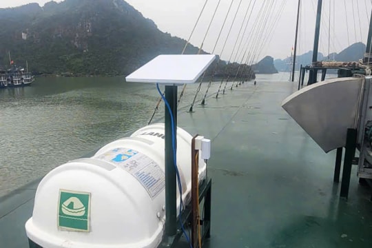 Một chủ tàu bị phạt 70 triệu đồng vì sử dụng Starlink trái phép