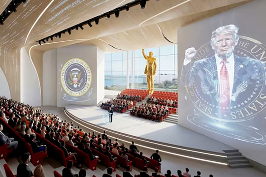 Ông Trump hé lộ ý tưởng đặt chuyên cơ trong Thư viện Tổng thống