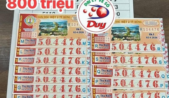 Nam thanh niên có hành động bất ngờ tiếp tục trúng thưởng xổ số miền Nam