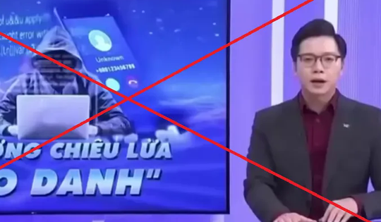 BTV Hoàng Dương của VTV bị giả mạo