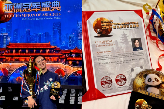 Tài năng ba lê Việt đạt giải Nhất Liên hoan nghệ thuật châu Á - Thái Bình Dương