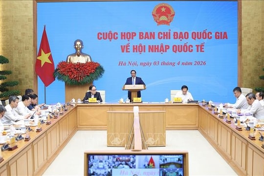 Thủ tướng Phạm Minh Chính: Hội nhập quốc tế phải bám sát nhiệm vụ, mục tiêu phát triển đất nước