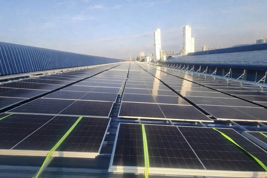 Doanh nghiệp chủ động tiết kiệm năng lượng, từng bước xanh hóa sản xuất