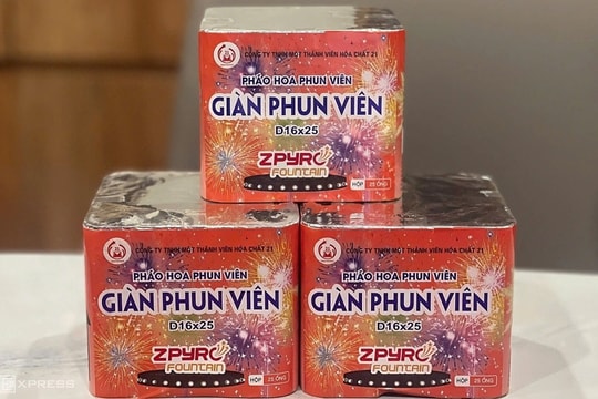 Bộ Công an nghiên cứu tăng chiều cao, tiếng nổ của pháo hoa