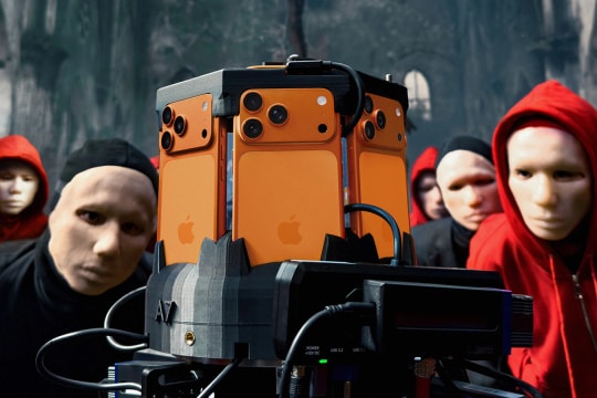 Đạo diễn Việt quay video 360 độ bằng 8 chiếc iPhone 17 Pro