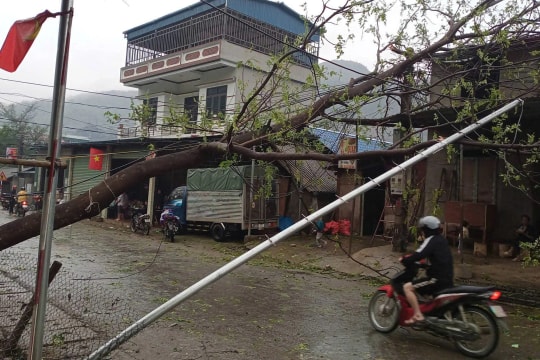 Miền Bắc có thể mưa giông, mưa đá từ chiều nay