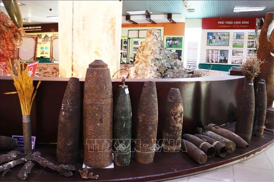 Độc đáo 'Bảo tàng bom mìn' ở Quảng Trị