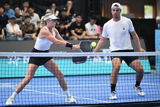 'Nữ hoàng' pickleball vào hai trận chung kết PPA Tour Hà Nội