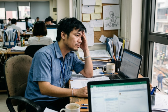 Tôi muốn bỏ văn phòng lương 15 triệu để làm việc chân tay