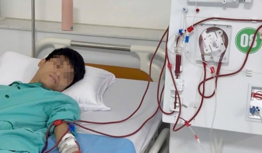 Chàng trai 27 tuổi phải chạy thận vì thức uống cực độc ít ai ngờ