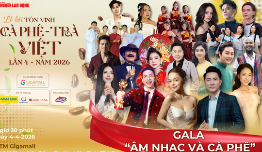 Điểm hẹn nghệ thuật đặc sắc tại lễ hội “Tôn vinh cà phê - trà Việt” lần 4 năm 2026