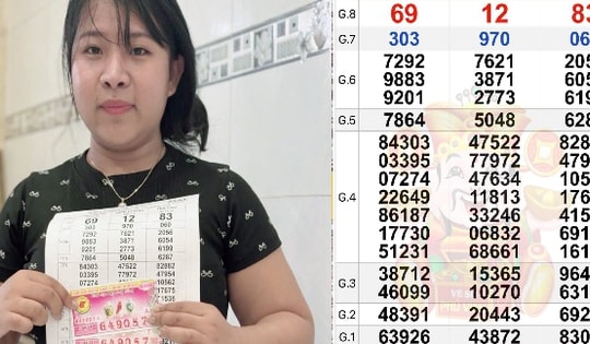 Sáng 4-4, lộ diện sự trùng hợp của 2 giải độc đắc xổ số miền Nam