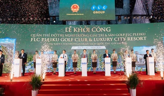 FLC khởi công quần thể đô thị nghỉ dưỡng – sân golf gần 20.000 tỉ đồng tại Gia Lai
