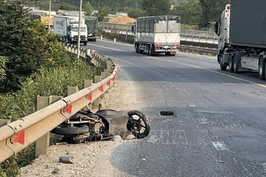 Tai nạn giao thông tại đường tránh ở Huế khiến một người tử vong