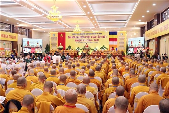 Tạo nền tảng, cơ sở cho sự phát triển mới của Phật giáo Thành phố Hồ Chí Minh