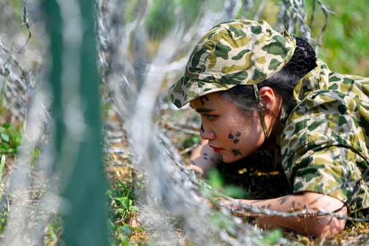 Nữ chiến đấu viên số hiếm của đặc công chống khủng bố