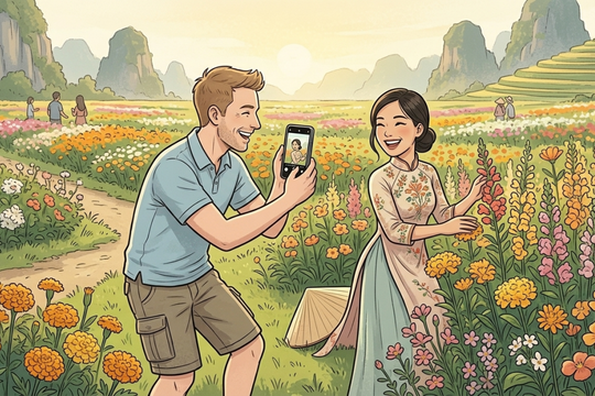 Sự hiểu lầm về văn hóa mở đầu chuyện tình đẹp của tôi và vợ Việt