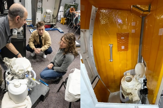 Nhà vệ sinh 23 triệu USD trên Artemis II