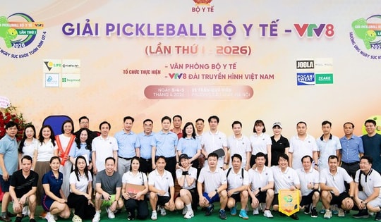 Sôi nổi Giải Pickleball Bộ Y tế - VTV8 lần thứ I